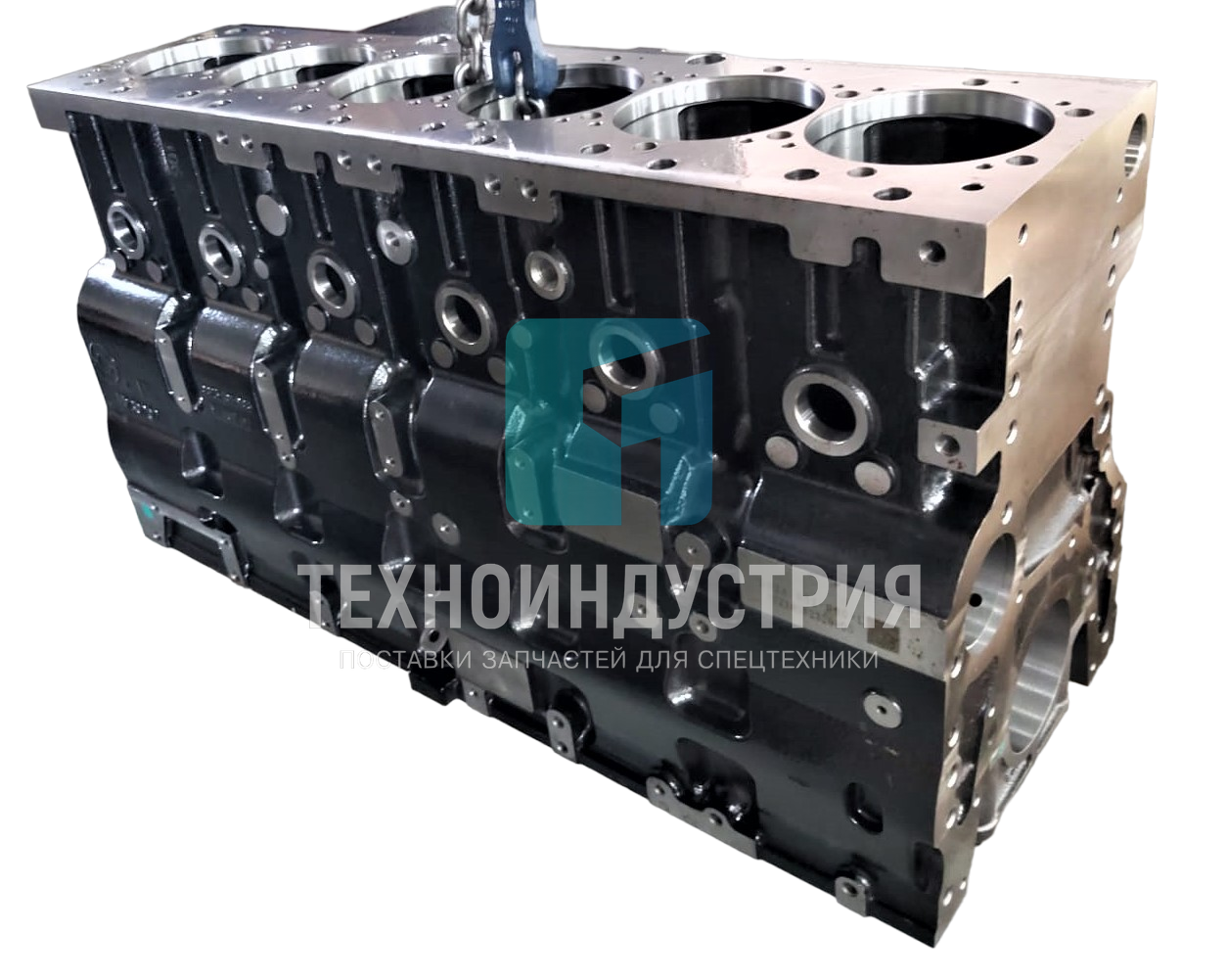 Блок цилиндров двигателя Shanghai SC9DF D02A-002-900 Техноиндустрия Челябинск