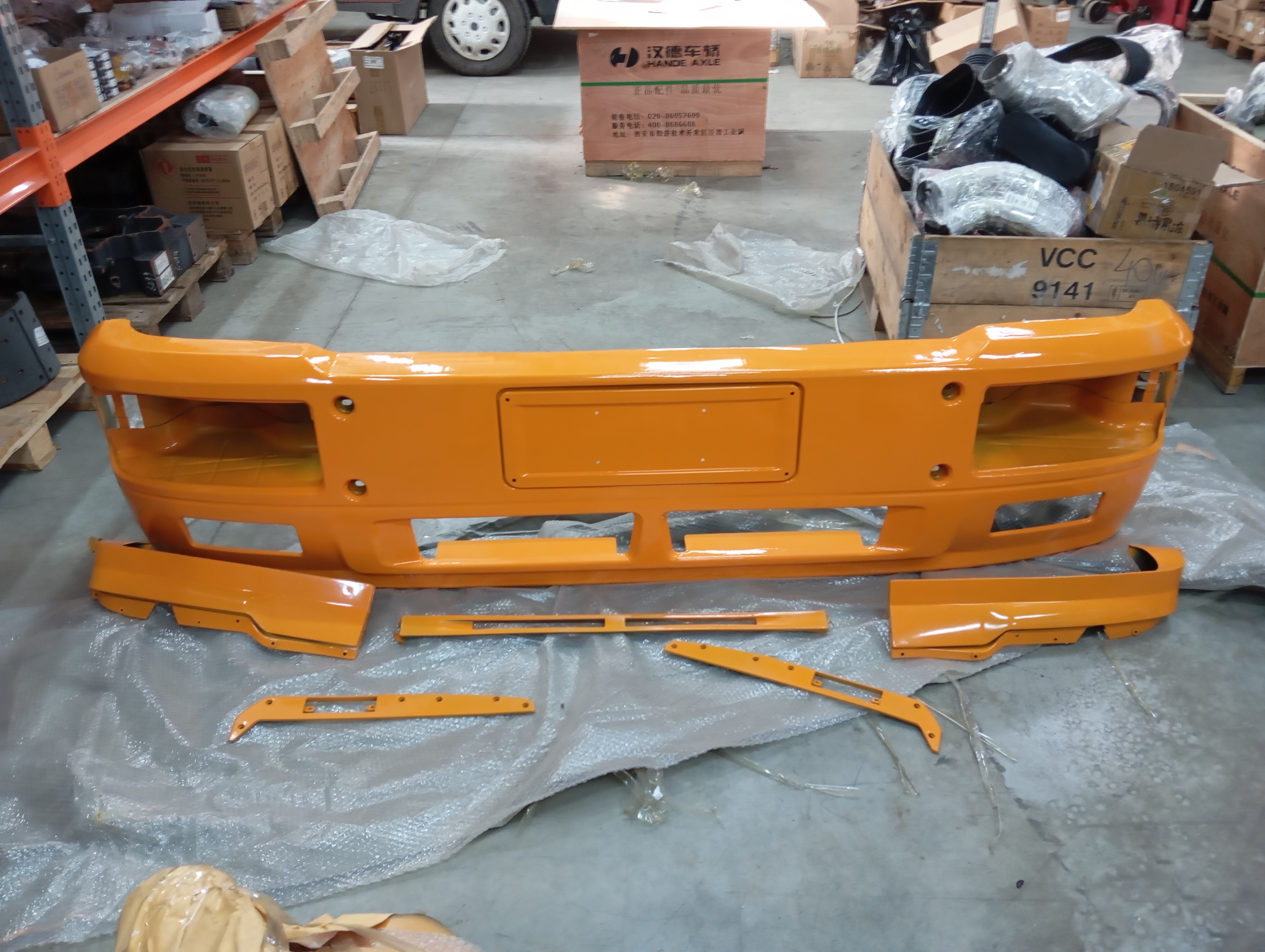 Бампер SHAANXI F2000 верх+низ металл DZ93189932010 Техноиндустрия Челябинск